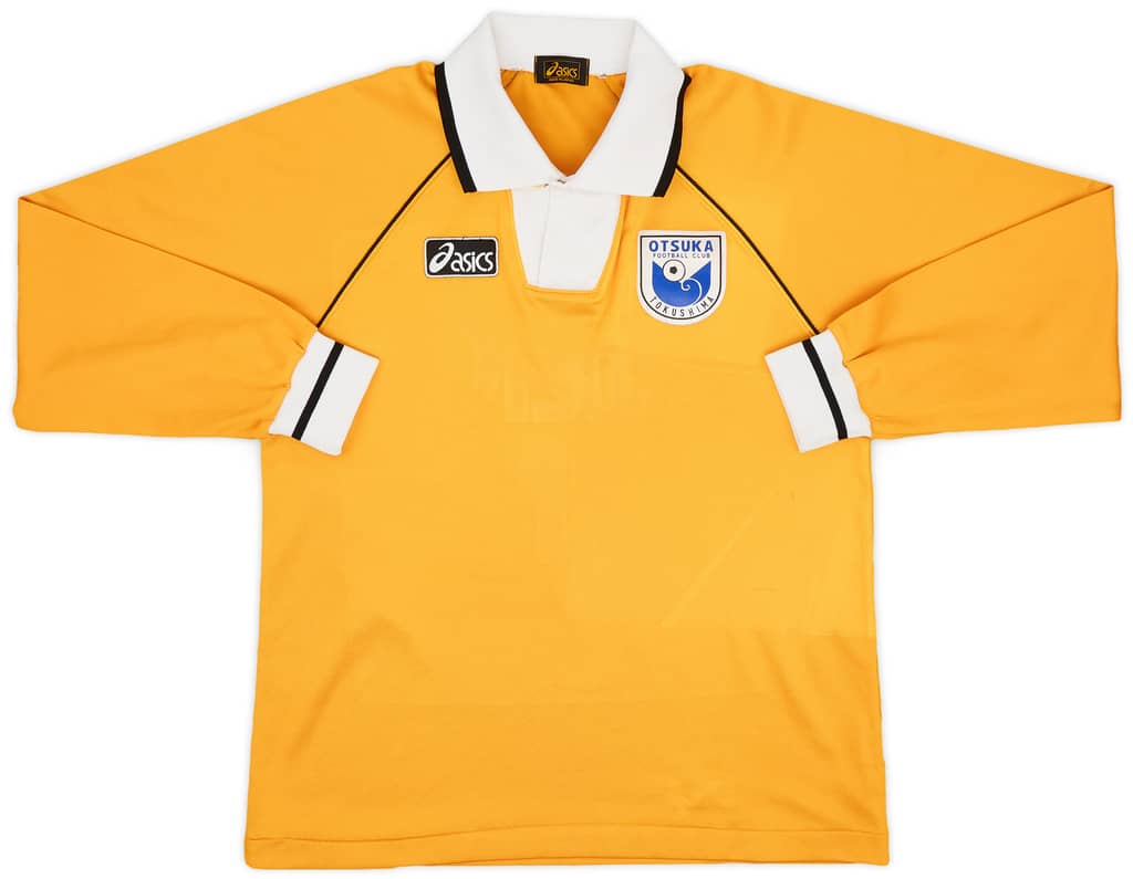 1998 Tokushima Vortis Away L/S Shirt - 8/10 - (M)