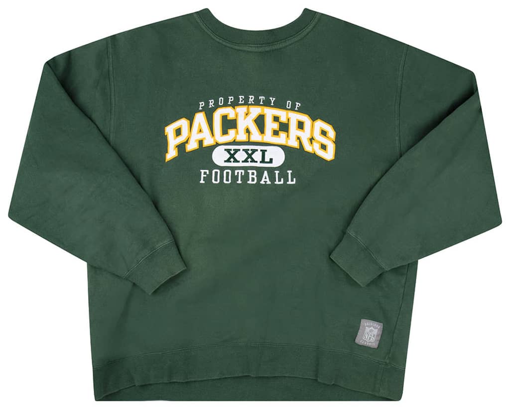 2000s Green Bay Packers Reebok Gridiron Classics Sweat Top L