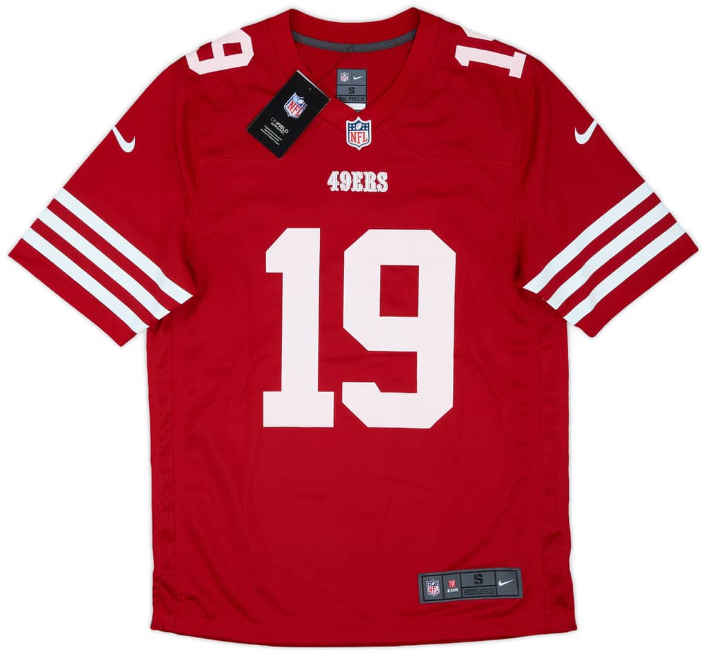 2022-24 San Francisco 49ers Samuel #19 Nike Game Home Jersey (S)