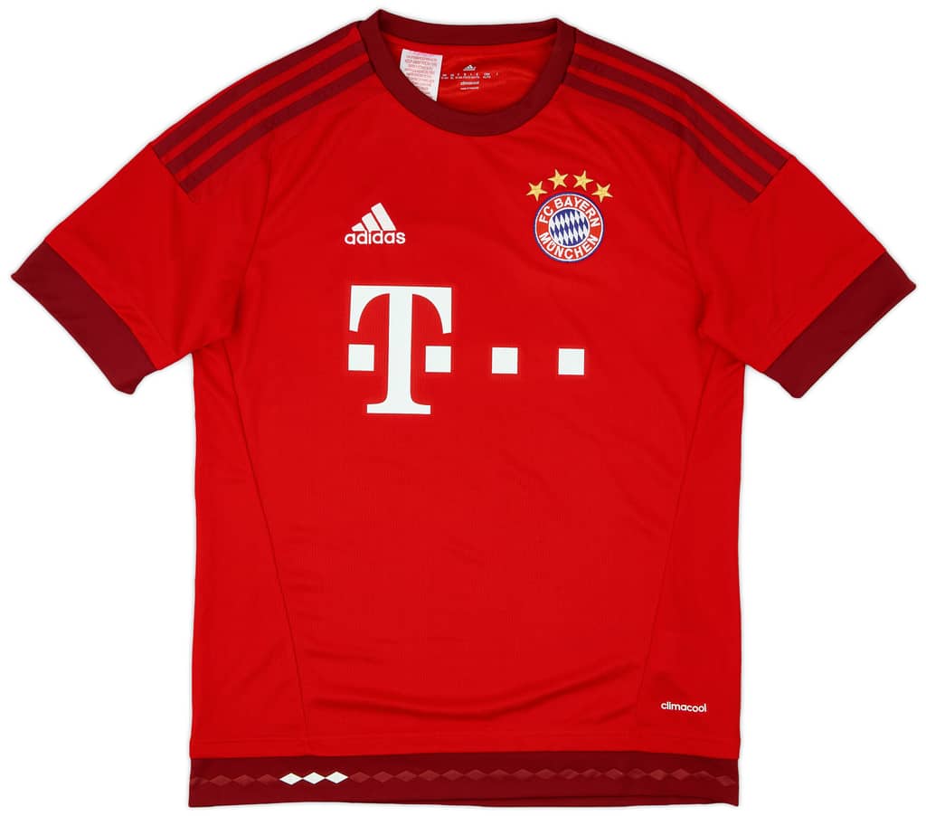 2015-16 Bayern Munich Home Shirt - 8/10 - (XL.Boys)