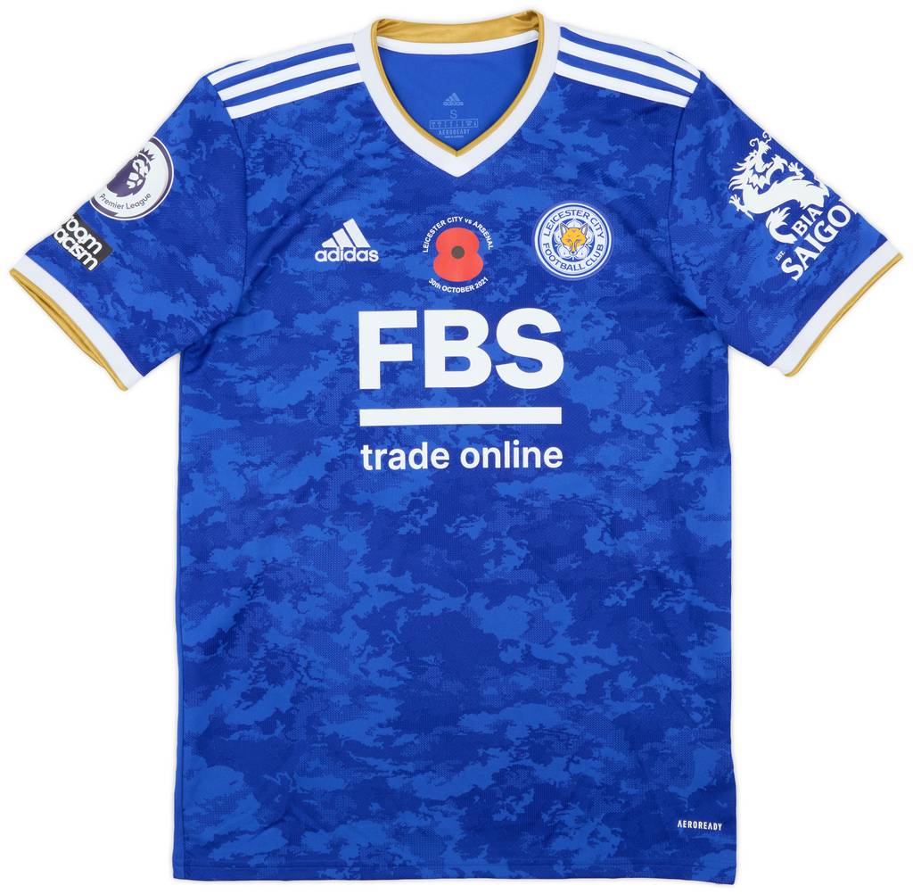 2021-22 Leicester Match Issue Home Shirt Daka #29 (v Arsenal)