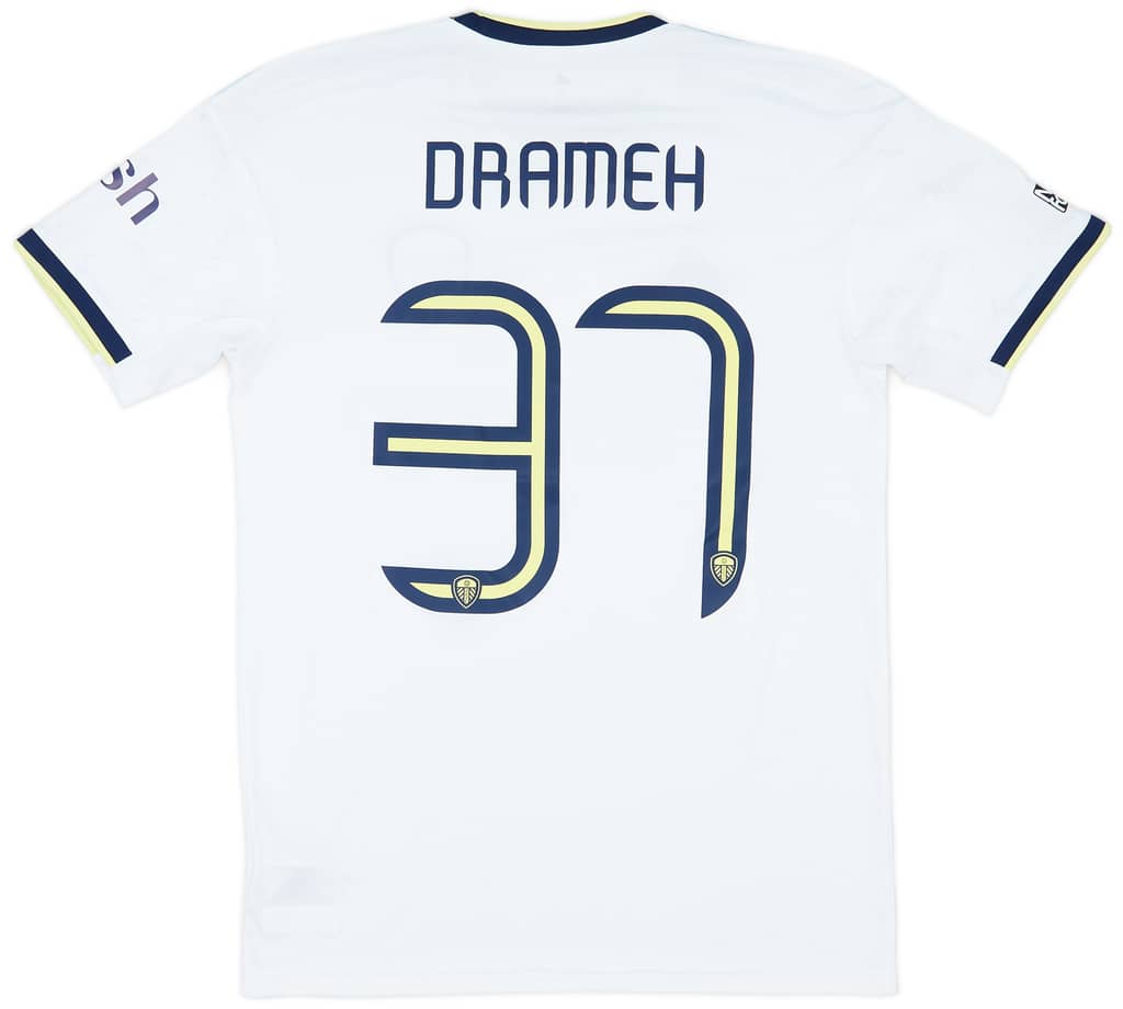 2022-23 Leeds Match Issue Carabao Cup Home Shirt Drameh #37