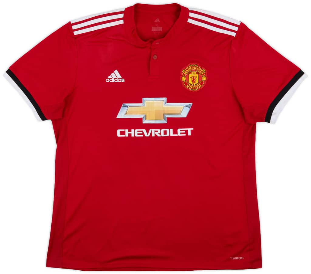 2017-18 Manchester United Home Shirt Shaw #23 - 6/10 - (XL)