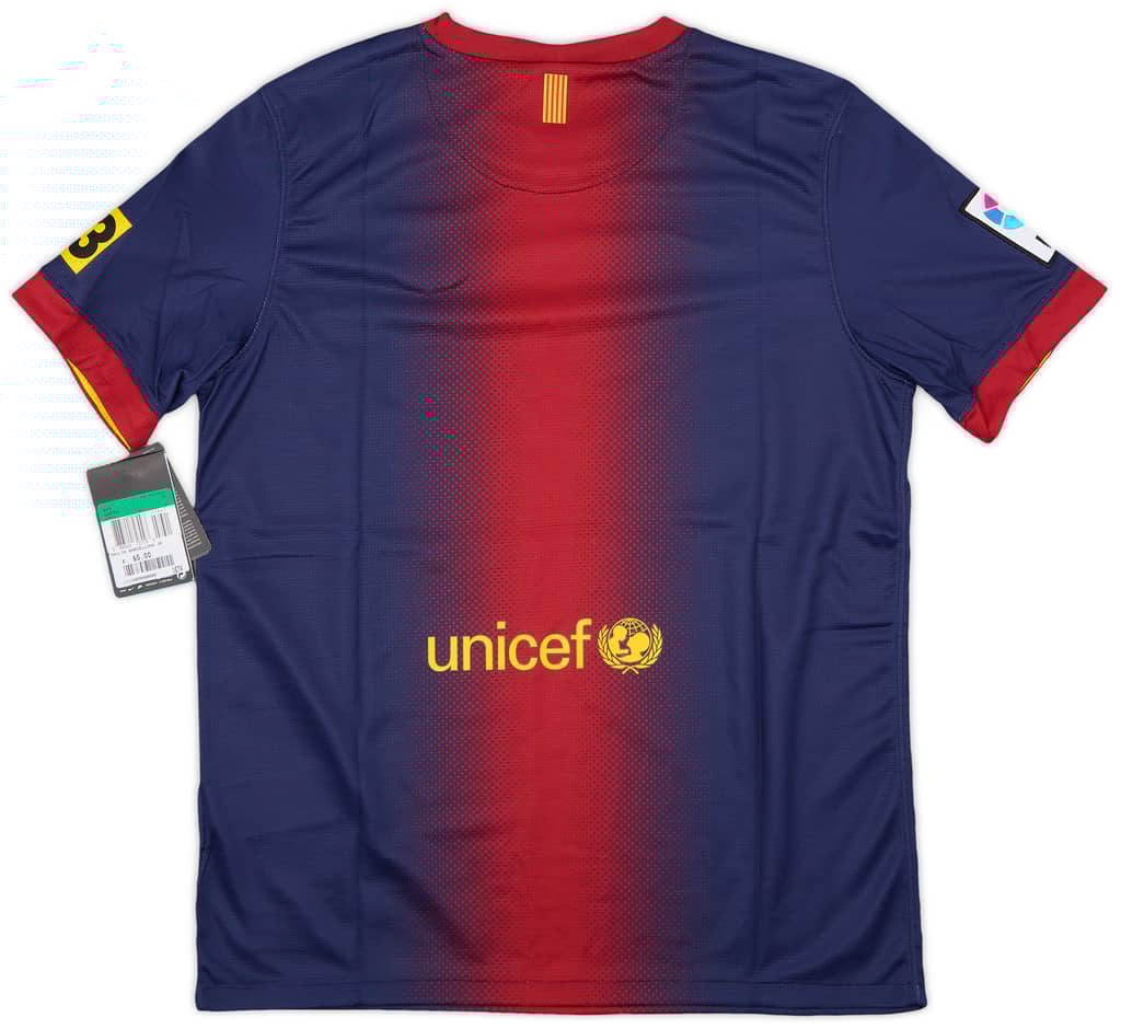 2012-13 Barcelona Home Shirt (XL.Boys)