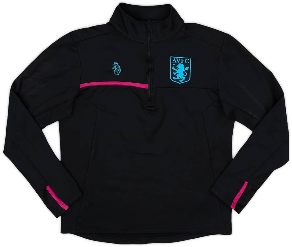 2018-19 Aston Villa Luke 1977 1/4 Zip Drill Top - 8/10 - (S)