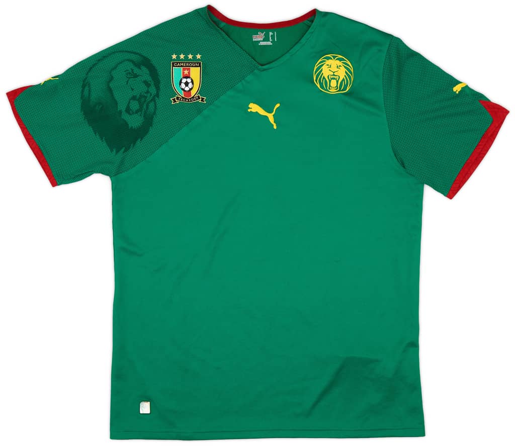 2010-11 Cameroon Home Shirt - 9/10 - (L)