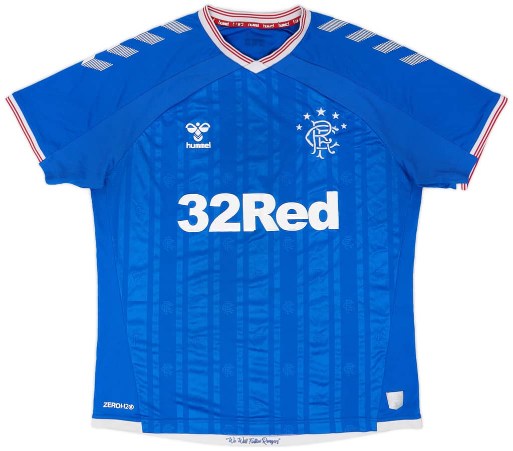 2019-20 Rangers Home Shirt - 6/10 - (XL)