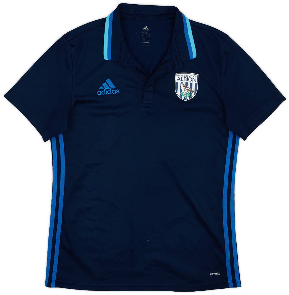 2016-17 West Brom adidas Polo Shirt - 8/10 - (M)