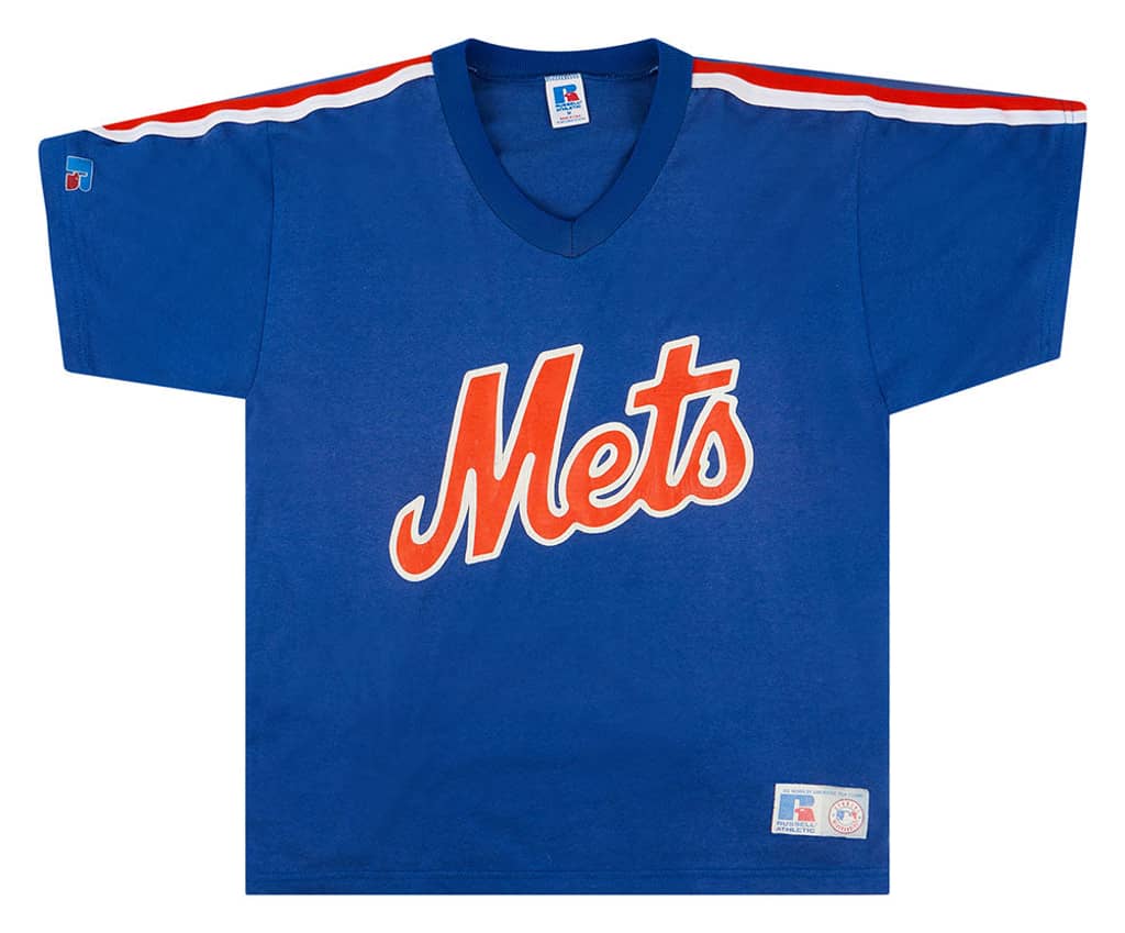 1990s New York Mets Russell Athletic Tee M