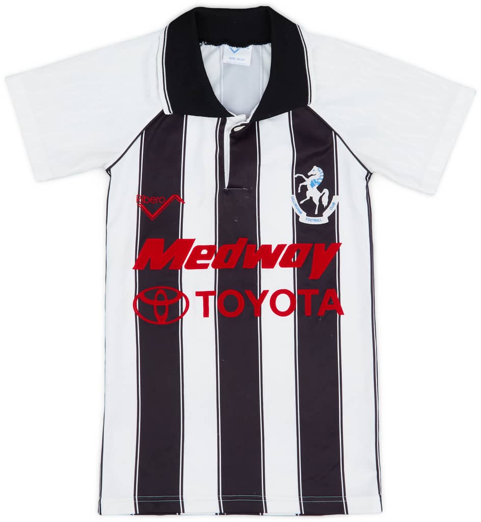 1991-92 Gillingham Away Shirt - 6/10 - (S.Boys)