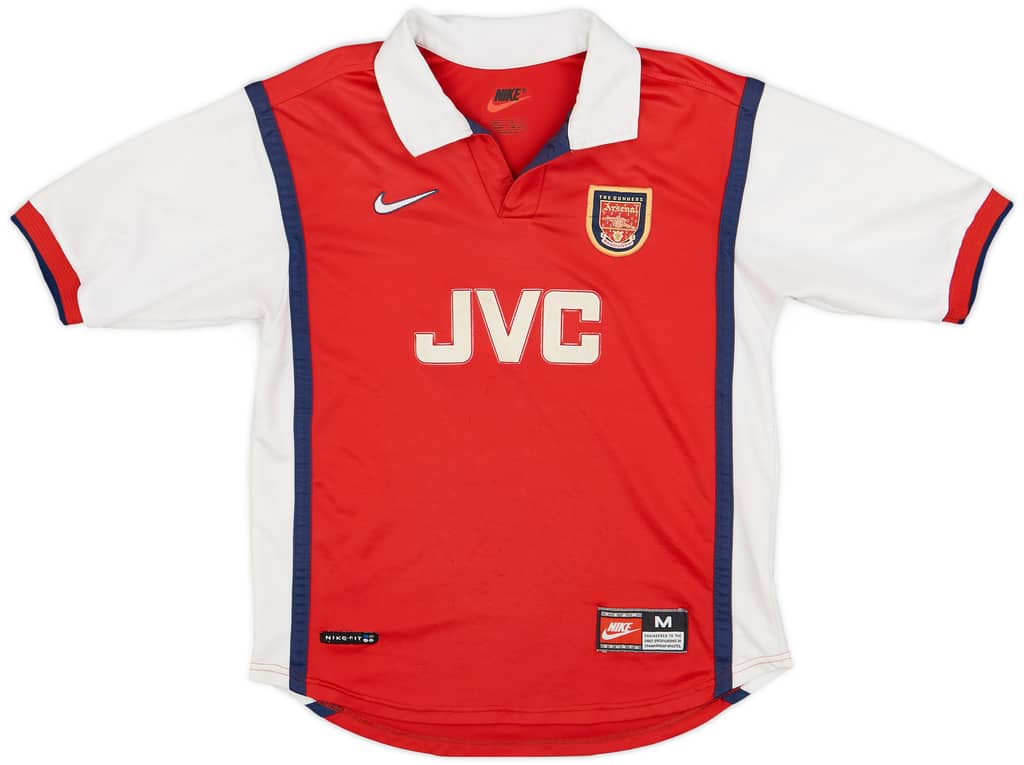 1998-99 Arsenal Home Shirt - 7/10 - (M.Boys)