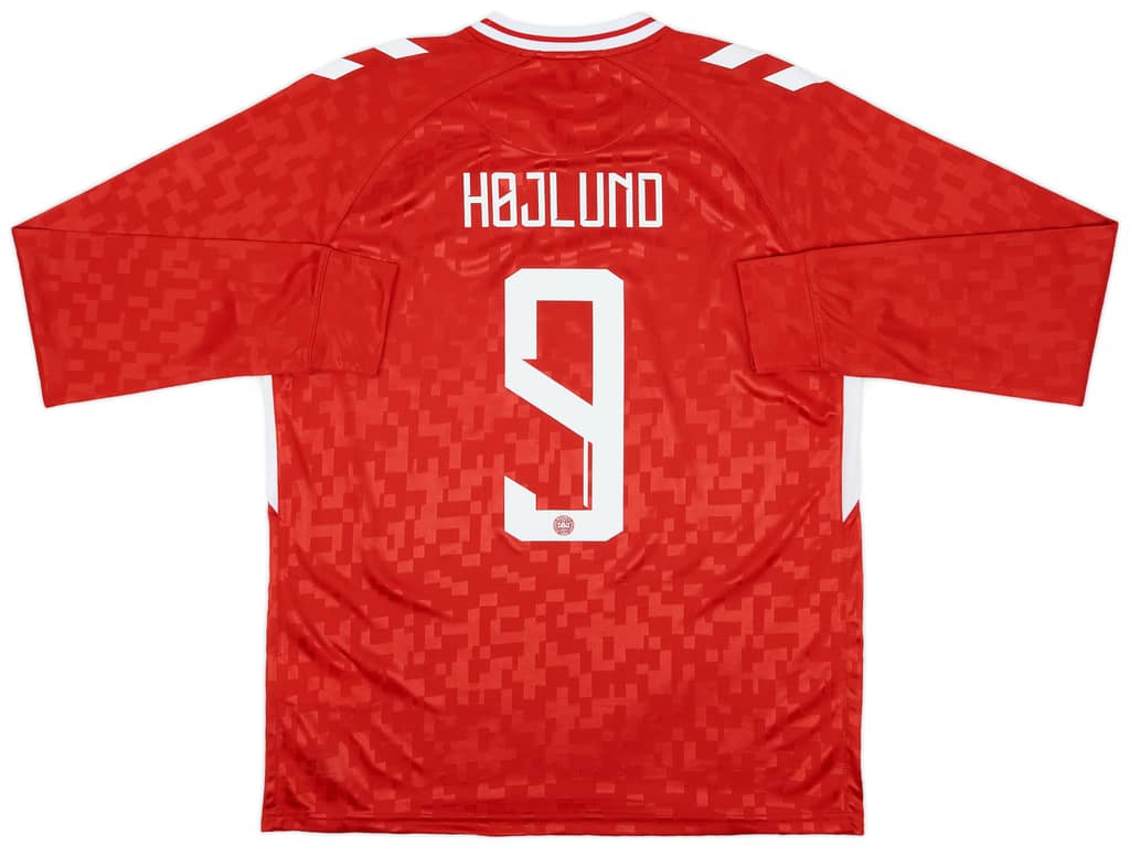 2024-25 Denmark Home L/S Shirt Hojlund #9