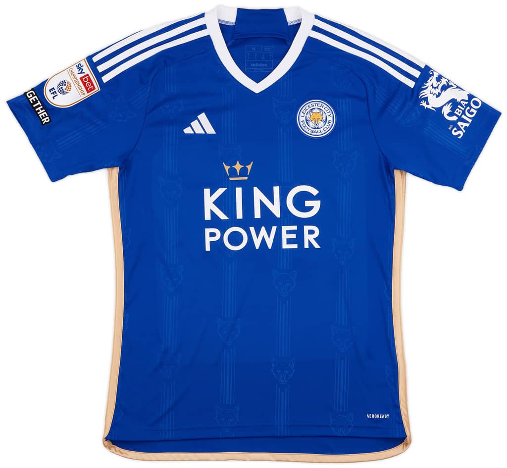 2023-24 Leicester Match Issue Home Shirt Castagne #27
