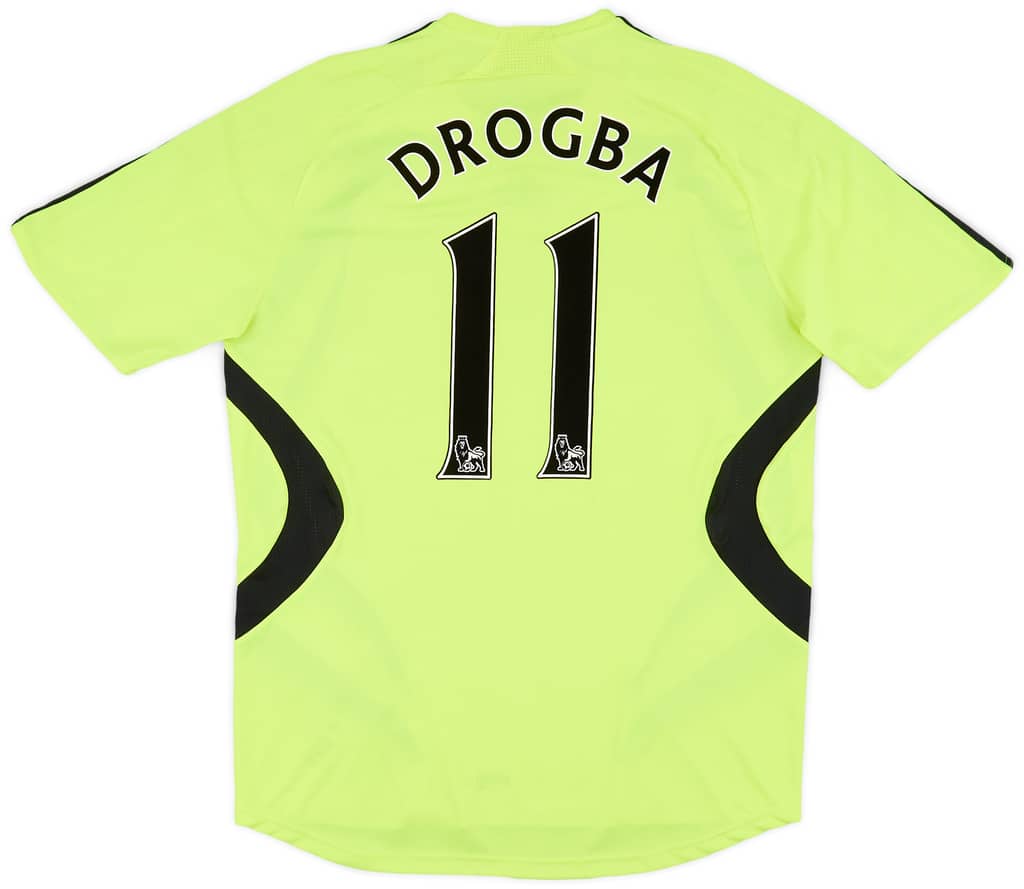 2007-08 Chelsea Away Shirt Drogba #11 - 6/10 - (S)