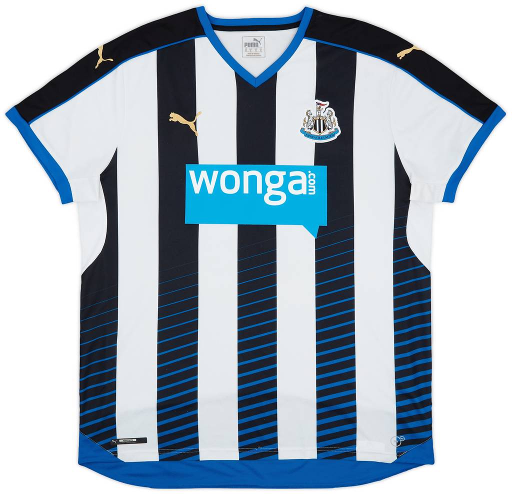 2015-16 Newcastle Home Shirt Jonas #18 - 8/10 - (XL)