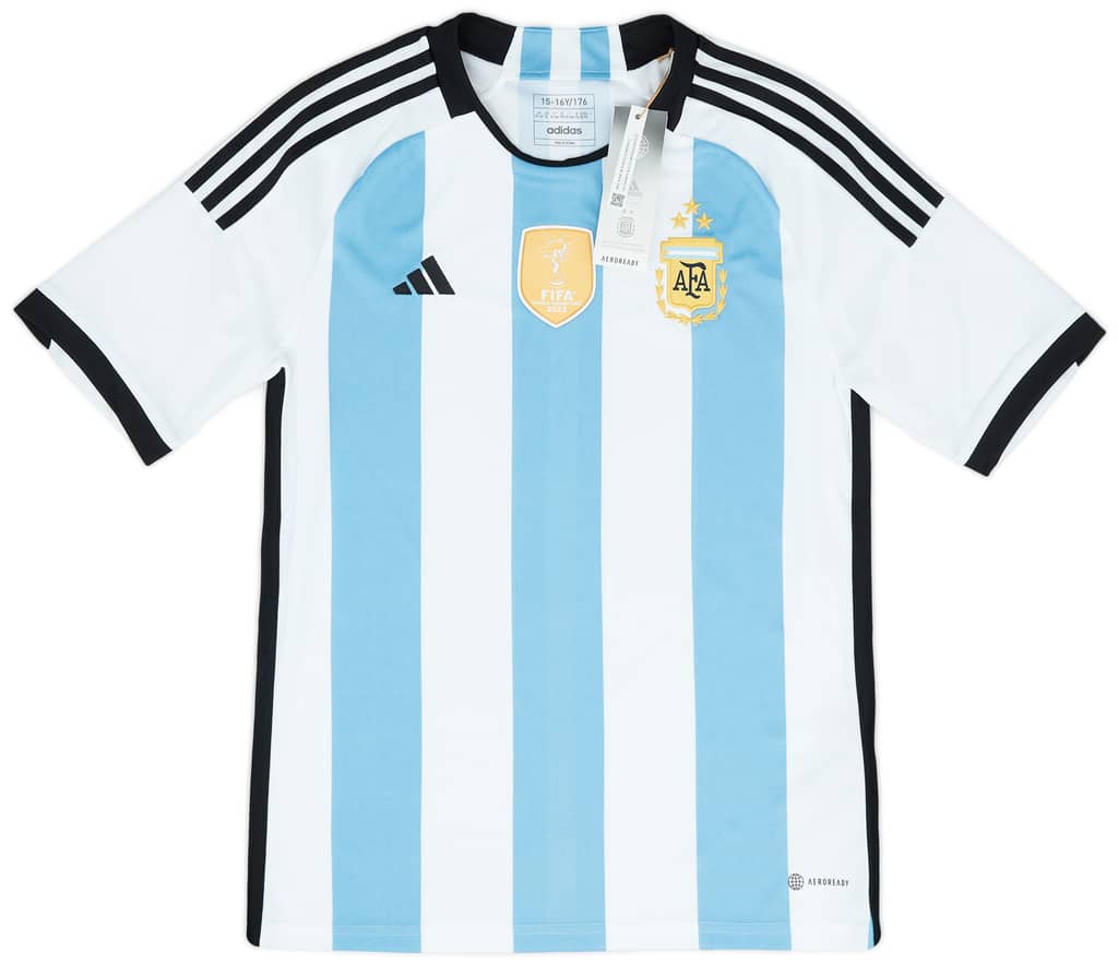 2022-23 Argentina Home Shirt (KIDS)