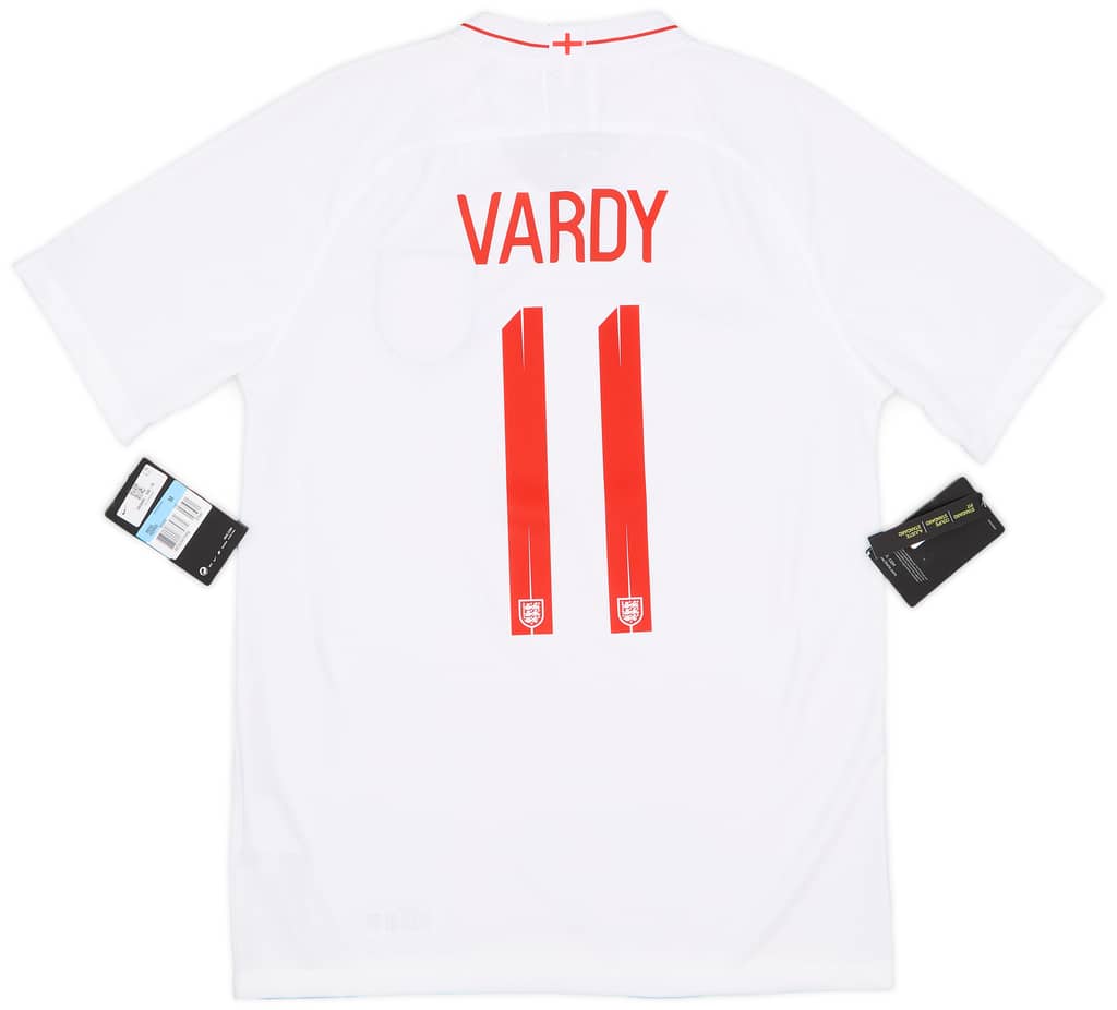 2018-19 England Home Shirt Vardy #11 (M)