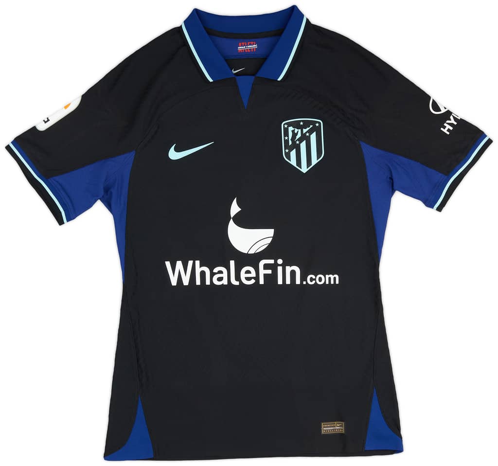 2022-23 Atletico Madrid Match Issue Away Shirt Renan Lodi #12