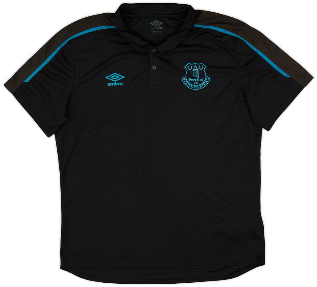 2019-20 Everton Umbro Polo Shirt - 9/10 - (XXL)