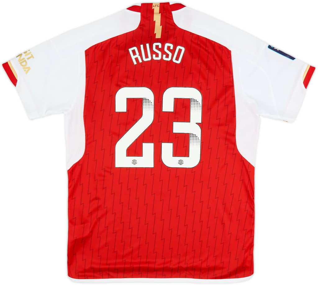 2023-24 Arsenal Home Shirt Russo #23 (Unisex L)