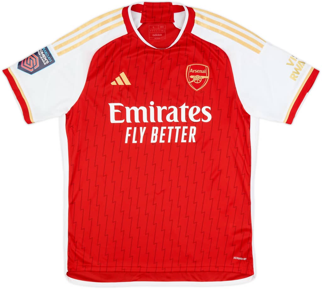 2023-24 Arsenal Home Shirt Russo #23 (Unisex L)