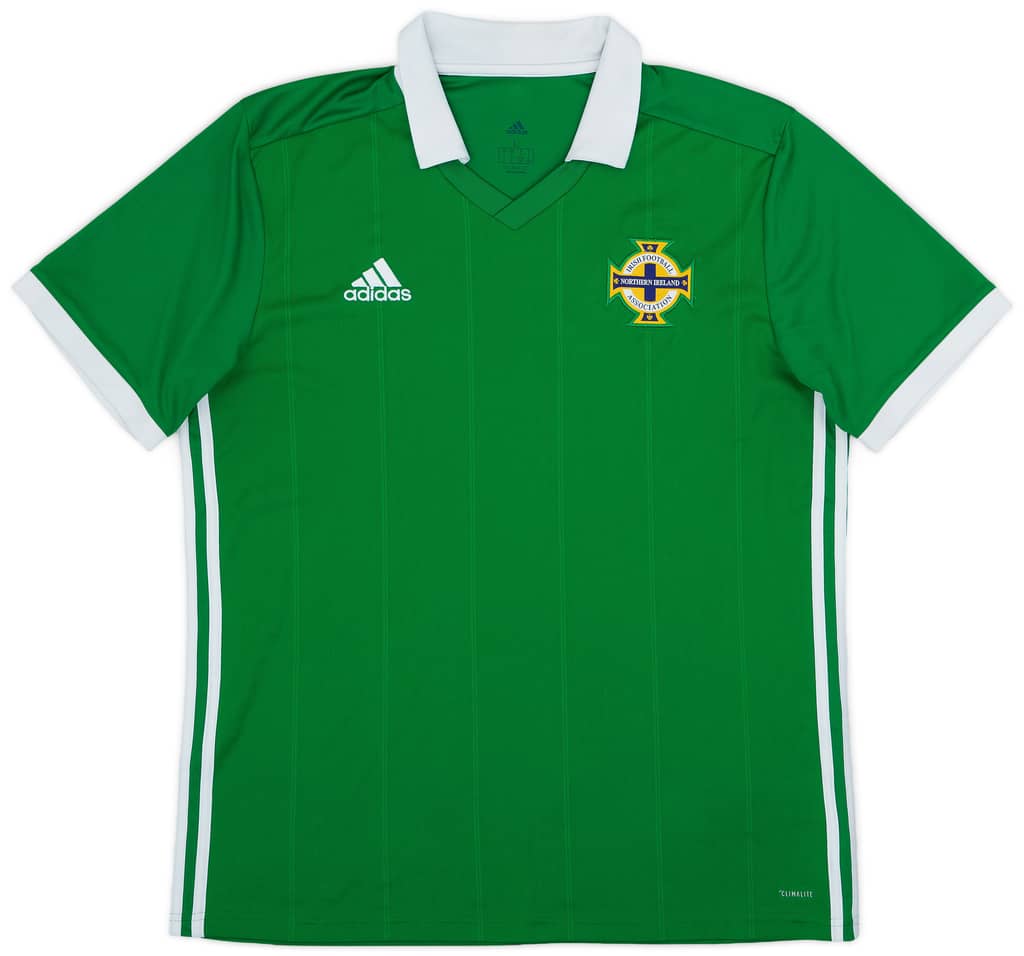 2018-19 Northern Ireland Home Shirt - 8/10 - (L)