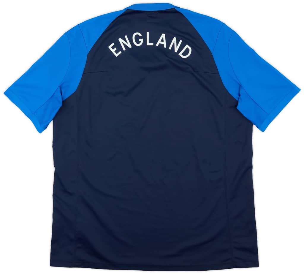 2010-11 England Umbro Training Shirt - 9/10 - (XL)
