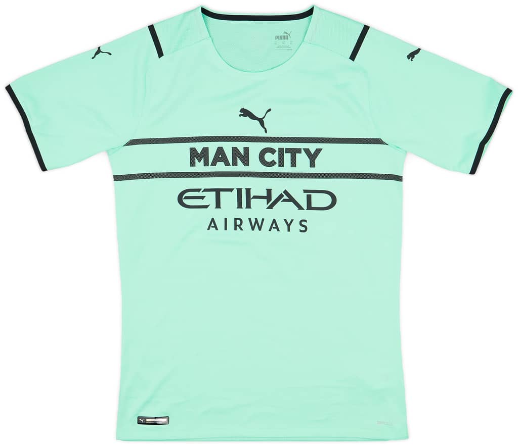 2021-22 Manchester City GK S/S Shirt Ederson M. #31 - 9/10 - (XL)