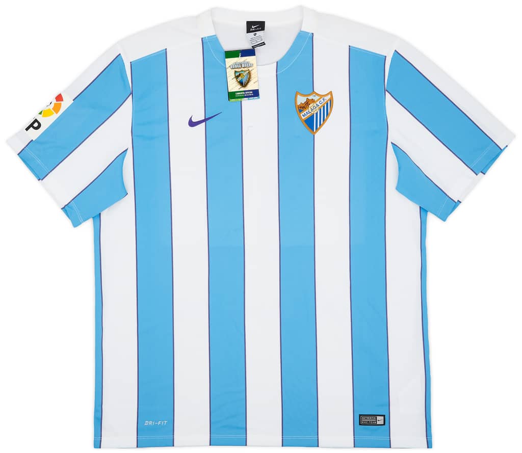 2015-16 Malaga Home Shirt N.Amrabat #11 (XL)