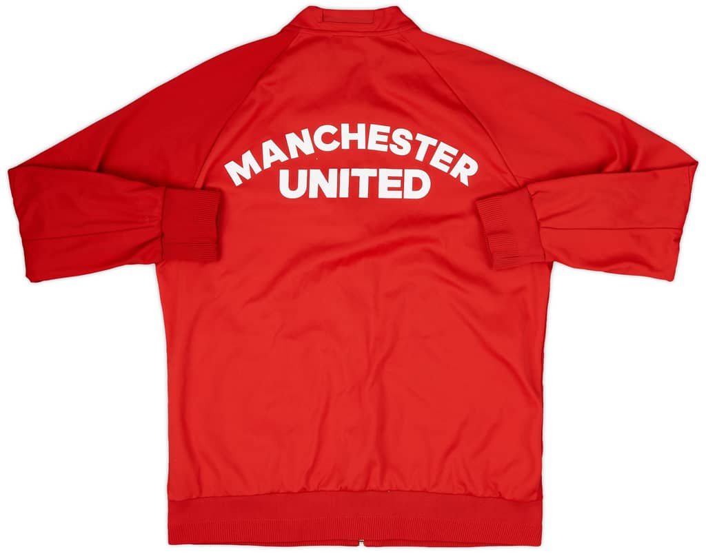 2016-17 Manchester United adidas Track Jacket - 8/10 - (XL)