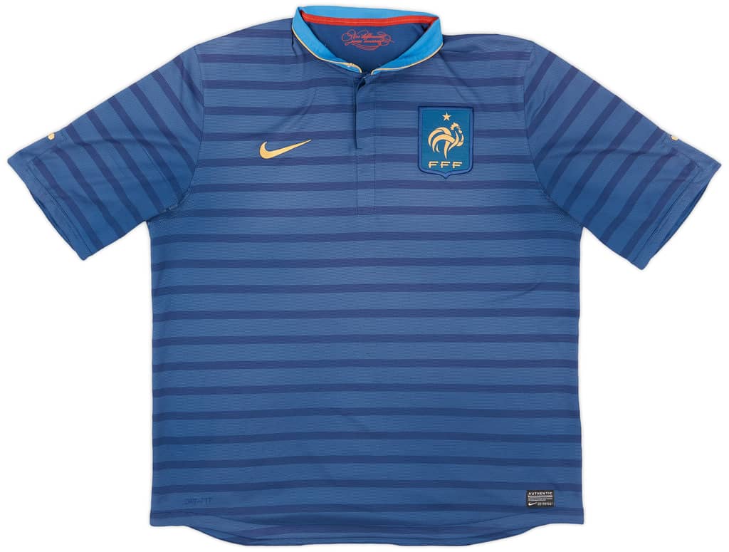 2012-13 France Home Shirt - 6/10 - (XL)