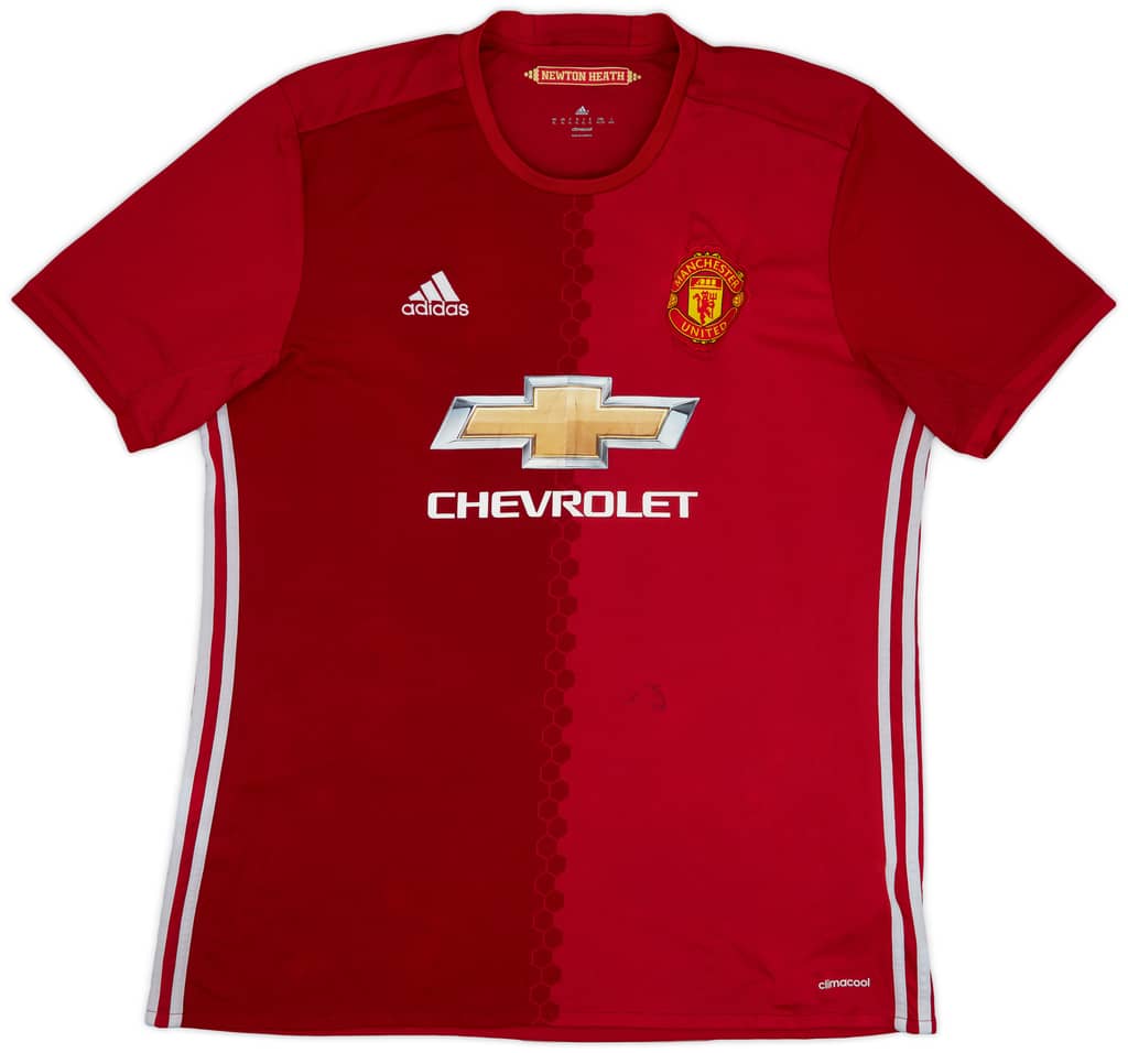 2016-17 Manchester United Home Shirt - 5/10 - (XL)