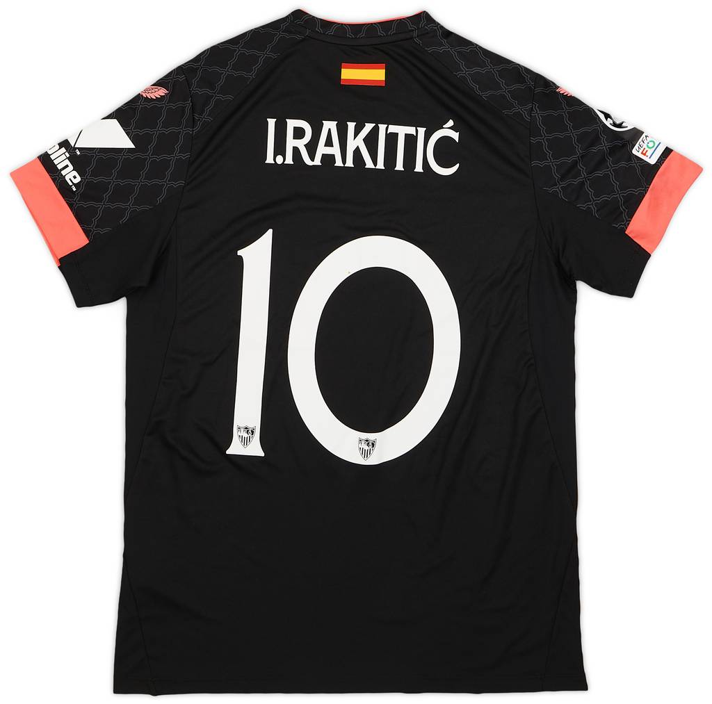 2022-23 Sevilla Match Issue Champions League Third Shirt I.Rakitic #10