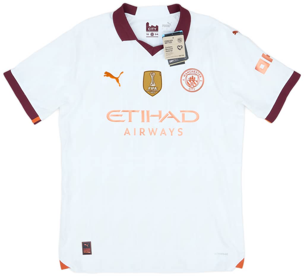 2023-24 Manchester City Player Issue Away European Shirt Foden #47