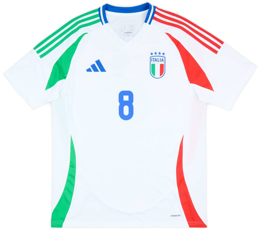 2024-25 Italy Away Shirt Tonali #8
