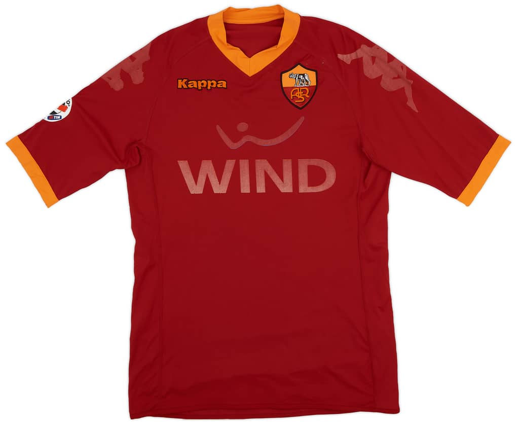 2012-13 Roma Home Shirt - 3/10 - (S)