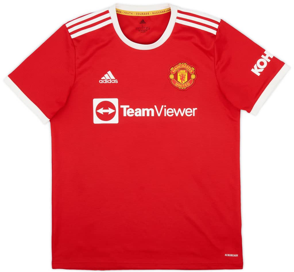 2021-22 Manchester United Home Shirt Ronaldo #7 - 6/10 - (S)
