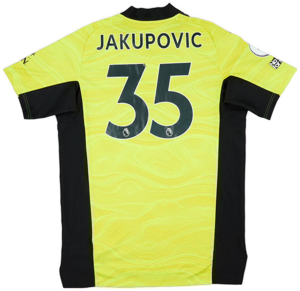 2021-22 Leicester Match Issue GK Shirt Jakupovic #35