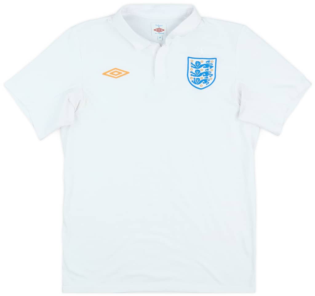 2009-10 England Home Shirt - 5/10 - (M)