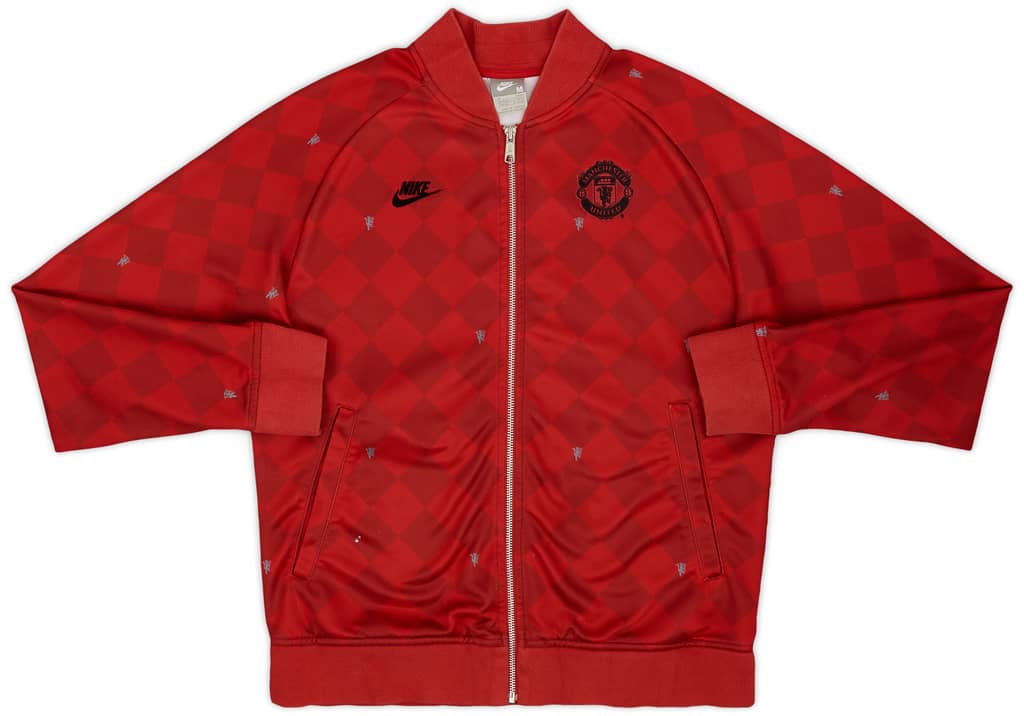 2009-10 Manchester United Nike Track Jacket - 8/10 - (M)