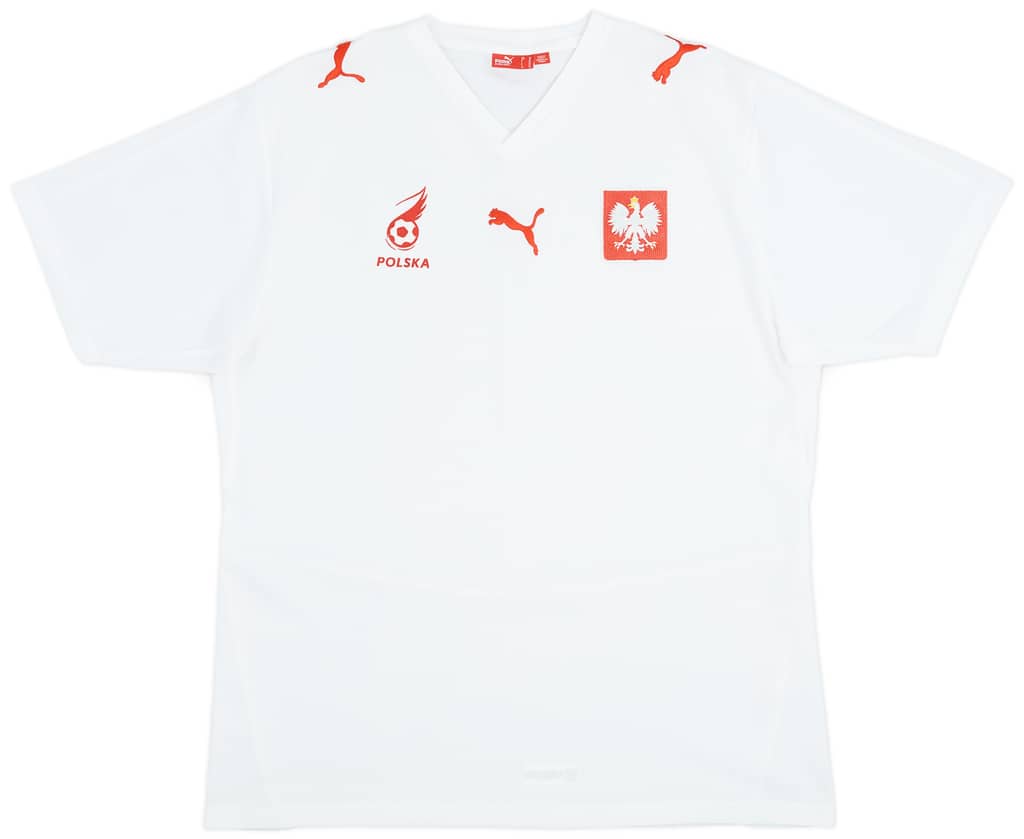 2008 Poland Home Shirt - 8/10 - (XL)