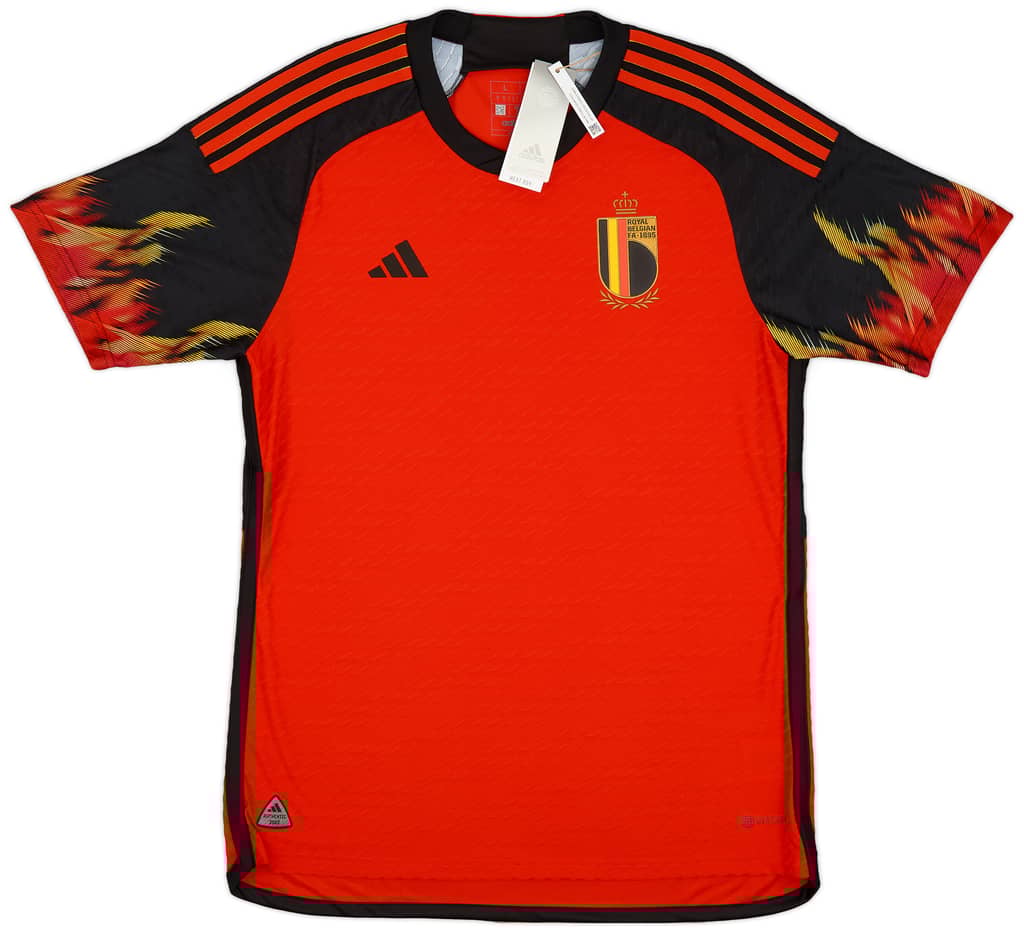 2022-23 Belgium Authentic Home Shirt