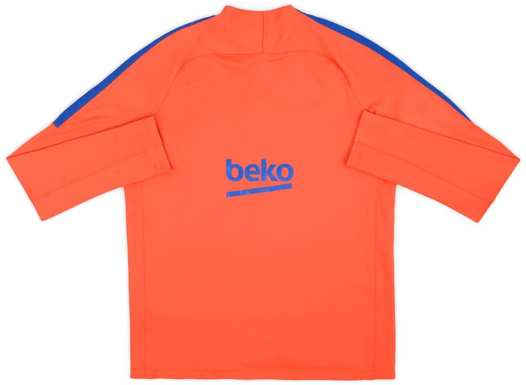 2016-17 Barcelona Nike 1/4 Zip Training Top - 8/10 - (XL.Boys)