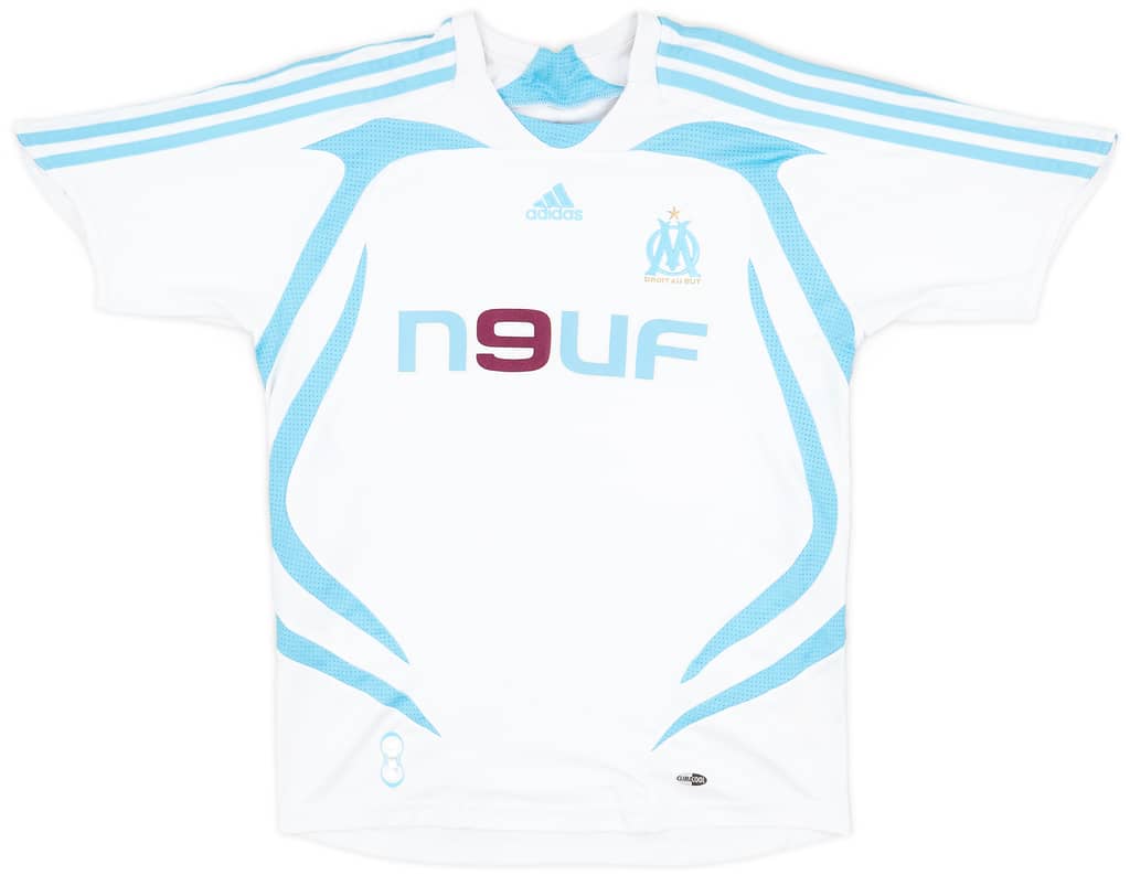 2007-08 Olympique Marseille Home Shirt - 7/10 - (M.Boys)