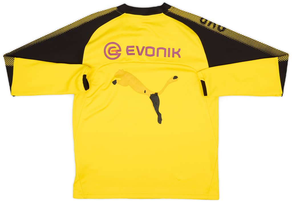 2017-18 Borussia Dortmund Puma Sweat Top - 5/10 - (S)