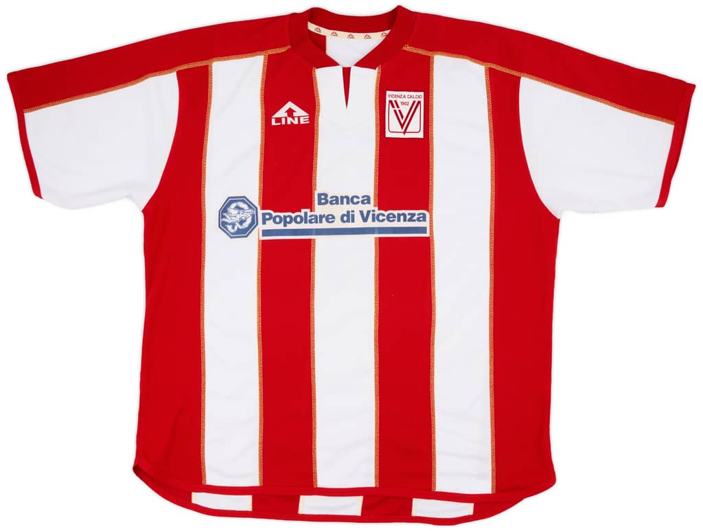 2005-06 Vicenza Home Shirt #3 - 8/10 - (XL)