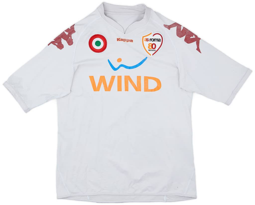 2007-08 Roma Away Shirt - 5/10 - (XXL)