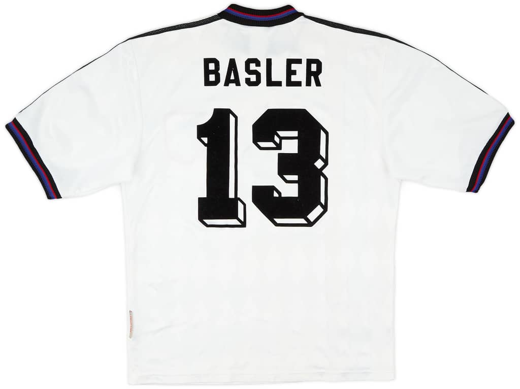 1996-98 Bayern Munich Away Shirt Basler #13 - 9/10 - (S)