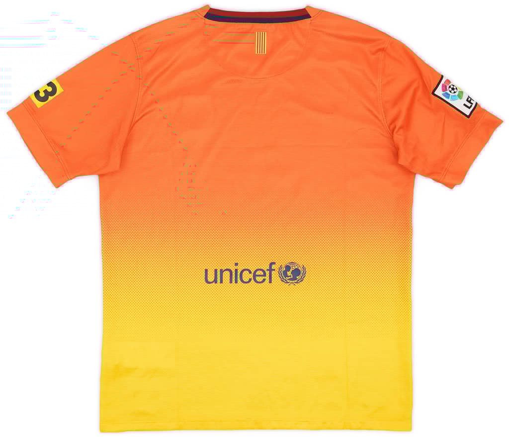 2012-13 Barcelona Away Shirt - 9/10 - (XL.Boys)