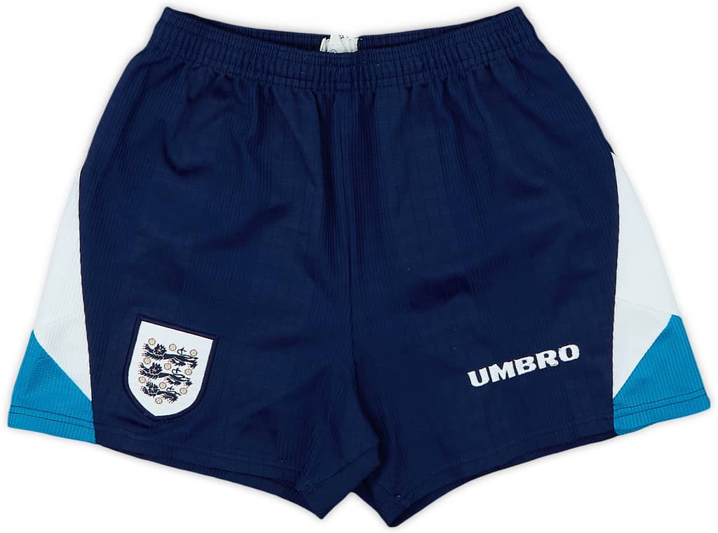 1995-97 England Away Shorts - 7/10 - (Y)